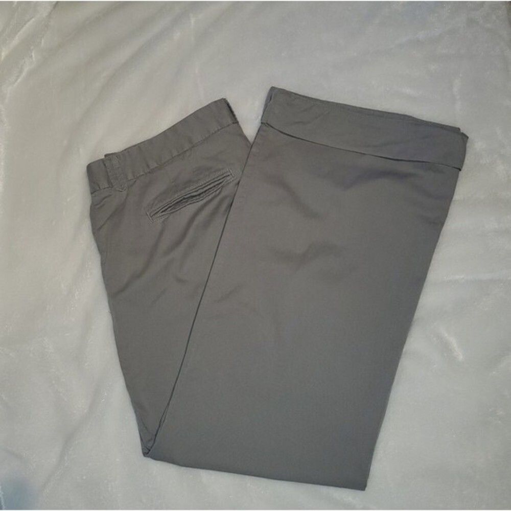 J. CREW Women's City Fit Gray Khaki sz 6S